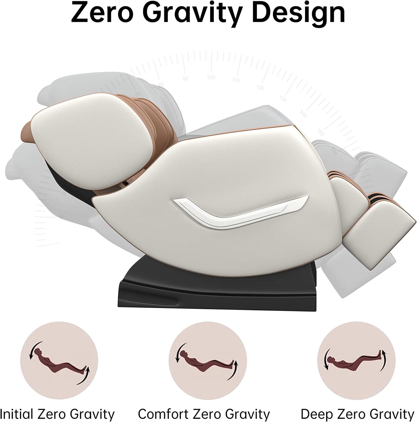 Real Relax Massage Chair Real Relax® SS01 Massage Chair Khaki 665878409173